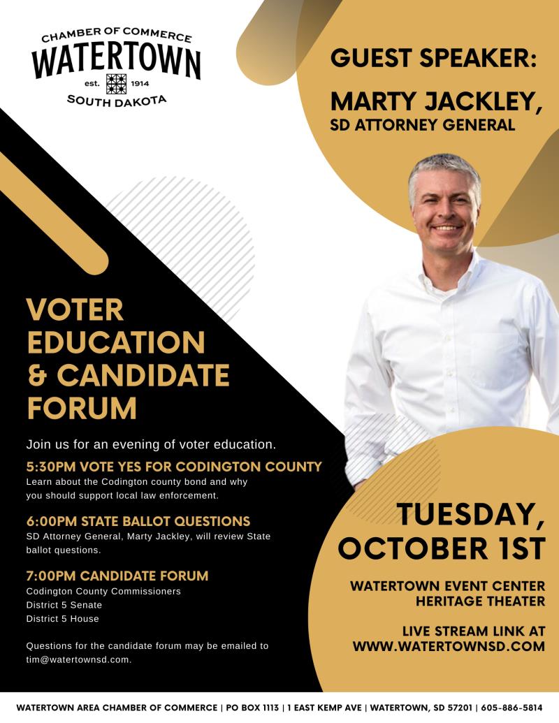 Voter Education & Candidate Forum