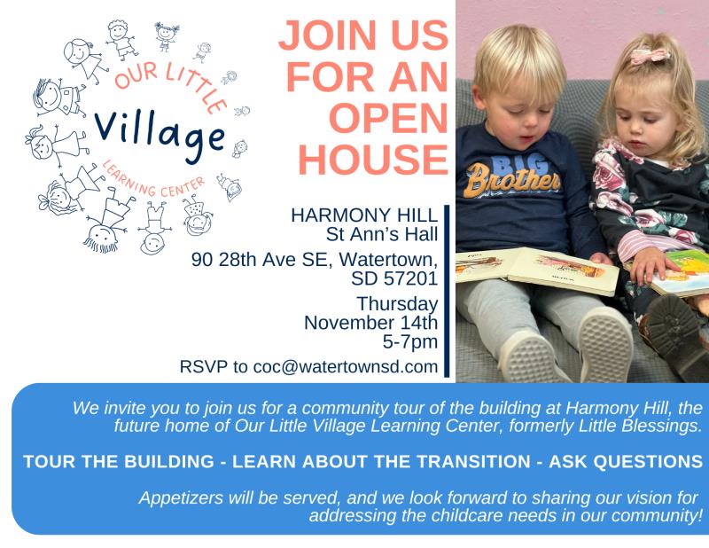 Our Little Village Open House