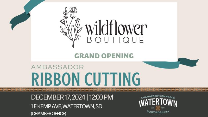 Ribbon Cutting - Wildflower Boutique